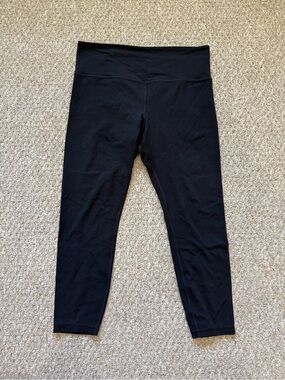 Athleta Black Ultra High-Rise Elation 7/8 Tights Leggings